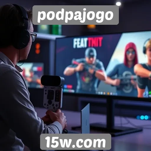 O futuro das transmissões ao vivo no podpajogo